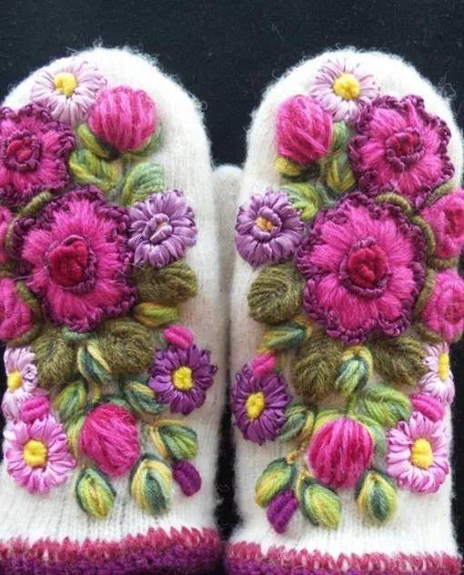【編織技巧】| 用毛線刺繡竟然美翻天,詳細教程統統教給你!