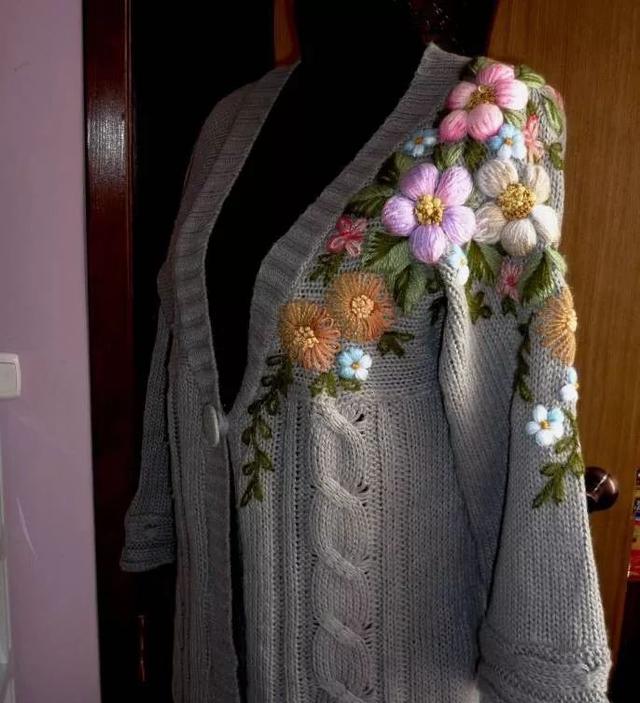 【編織技巧】| 用毛線刺繡竟然美翻天,詳細教程統統教給你!