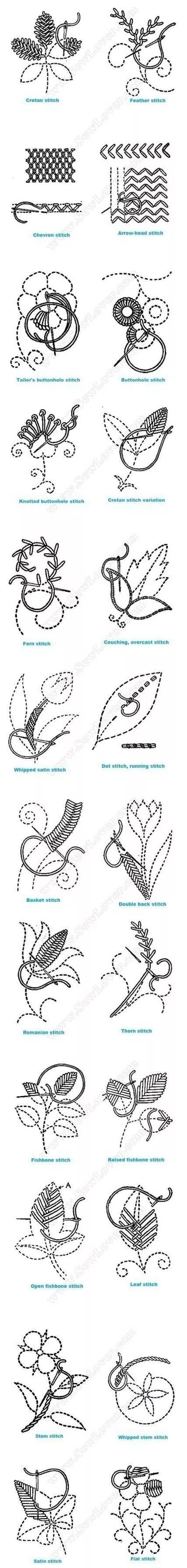 【編織技巧】| 用毛線刺繡竟然美翻天，詳細教程統統教給你！