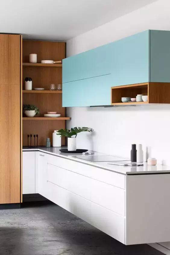 30個藍色系廚房設計,呈現別樣的靈動與清澈