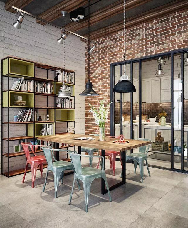 家裡有這樣餐廳,還要什麼書房!