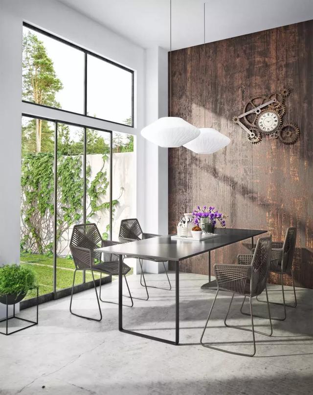 家裡有這樣餐廳,還要什麼書房!