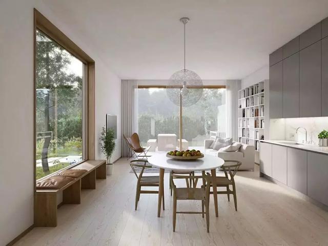 家裡有這樣餐廳,還要什麼書房!