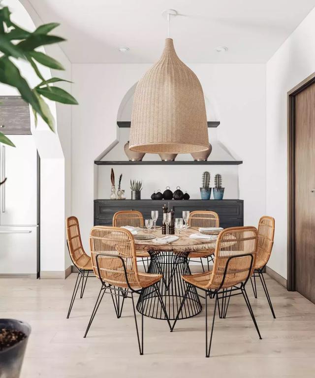 家裡有這樣餐廳,還要什麼書房!