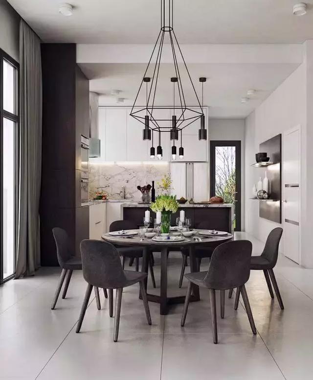 家裡有這樣餐廳,還要什麼書房!