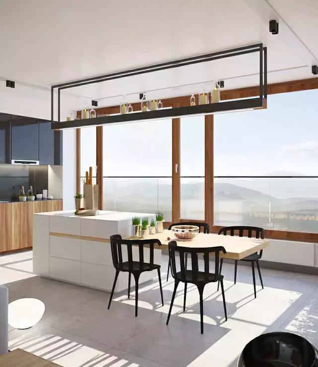 家裡有這樣餐廳,還要什麼書房!