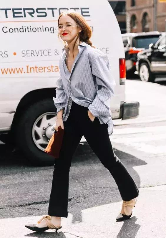 一條小黑褲,搞定100種時髦搭配! !