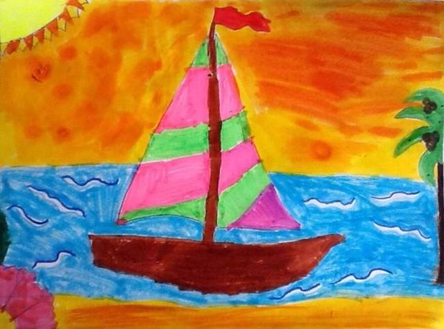 打開孩子的想像力，從畫畫開始！ 20幅兒童畫給孩子留著美術課用