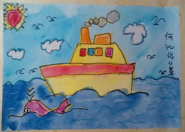 打開孩子的想像力，從畫畫開始！ 20幅兒童畫給孩子留著美術課用