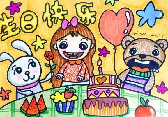 打開孩子的想像力，從畫畫開始！ 20幅兒童畫給孩子留著美術課用