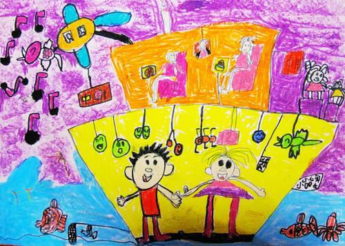 打開孩子的想像力，從畫畫開始！ 20幅兒童畫給孩子留著美術課用