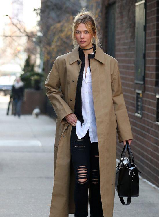 風衣穿對了，帥氣甩走男友一條街！