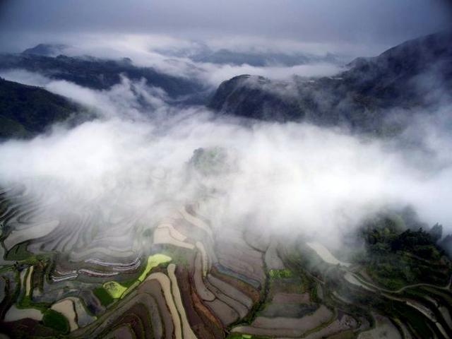 中國農民的藝術傑作，了不起！