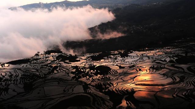 中國農民的藝術傑作，了不起！