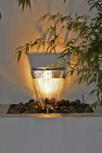 超好看的庭院小水景