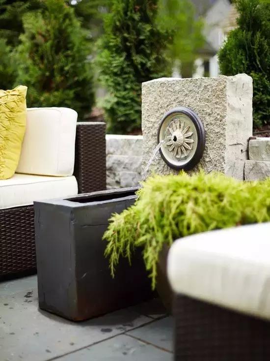 超好看的庭院小水景