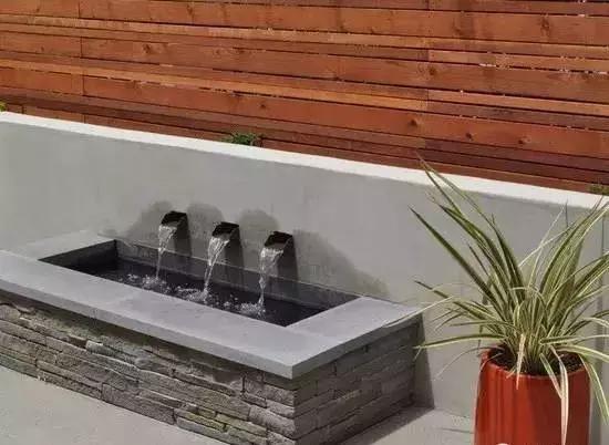 超好看的庭院小水景