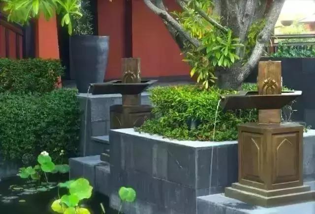 超好看的庭院小水景