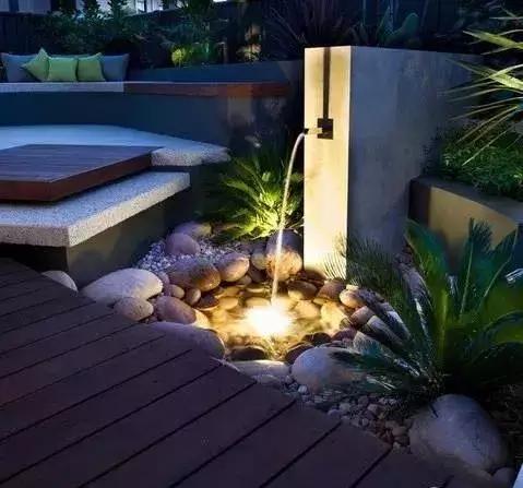 超好看的庭院小水景