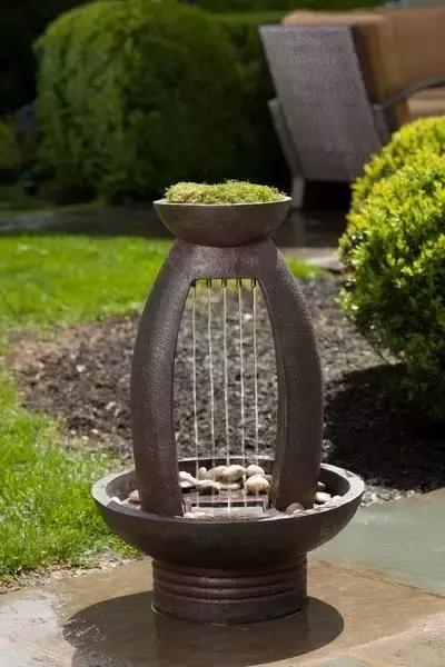 超好看的庭院小水景