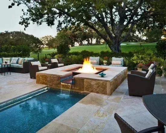 超好看的庭院小水景