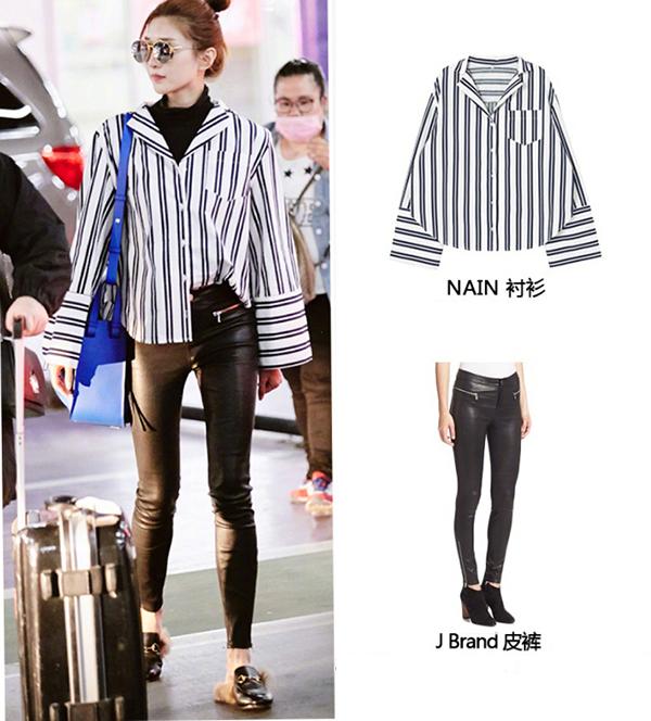 10次見江疏影9次穿襯衫,襯衫女王的穿搭從不讓人失望