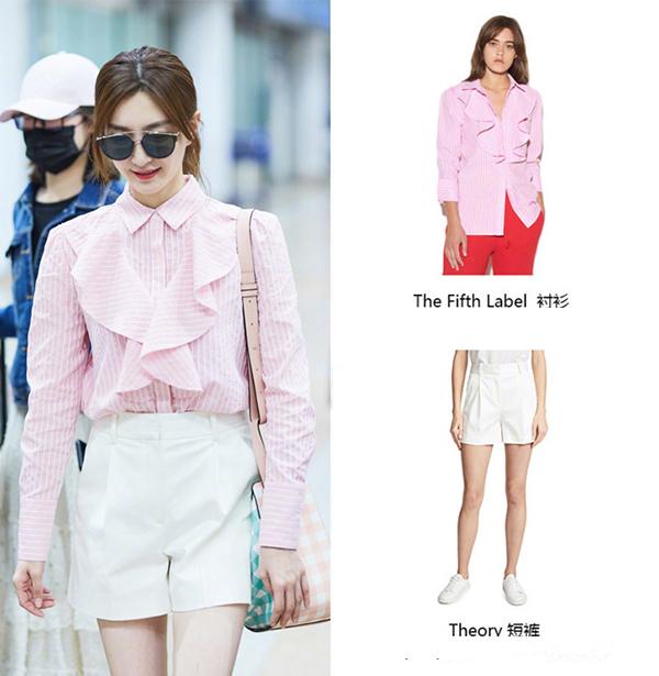 10次見江疏影9次穿襯衫,襯衫女王的穿搭從不讓人失望