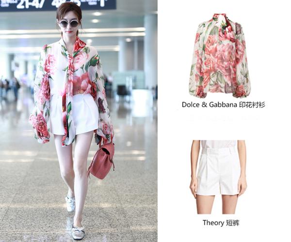 10次見江疏影9次穿襯衫,襯衫女王的穿搭從不讓人失望