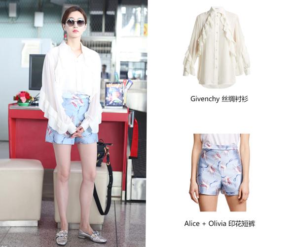 10次見江疏影9次穿襯衫,襯衫女王的穿搭從不讓人失望