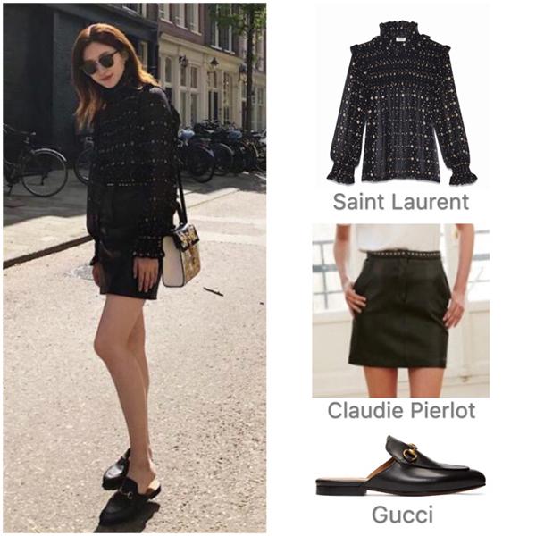 10次見江疏影9次穿襯衫,襯衫女王的穿搭從不讓人失望