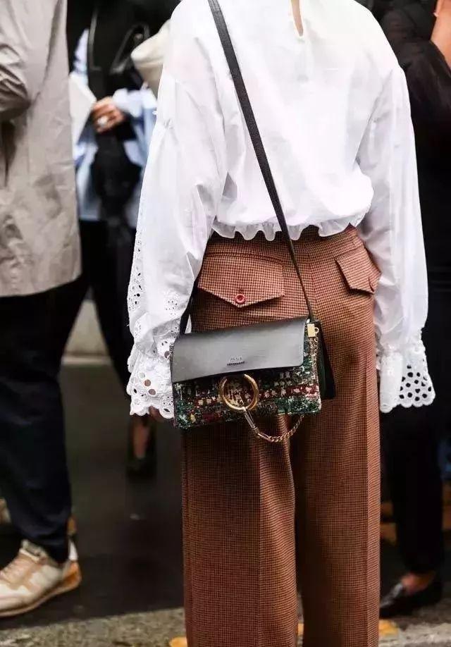看歐非大牌如何把襯衫和闊腿褲搭配在一起穿出新的時尚感!