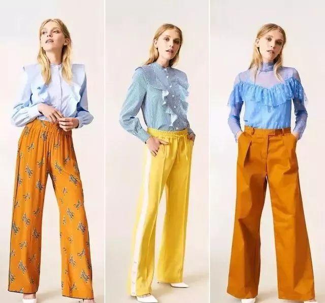 看歐非大牌如何把襯衫和闊腿褲搭配在一起穿出新的時尚感!