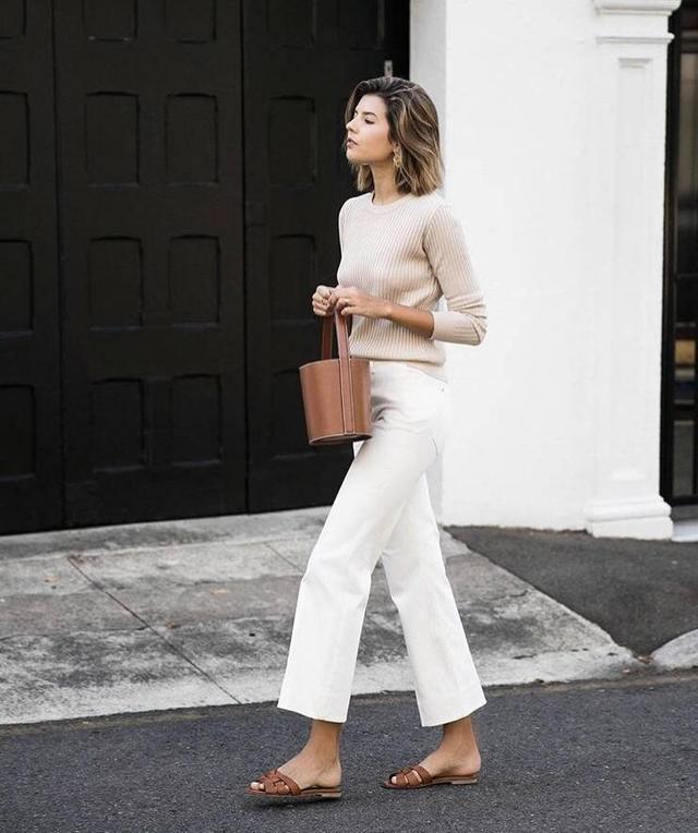 九分褲怎麼穿才不路人？ 建議你換一雙涼鞋！