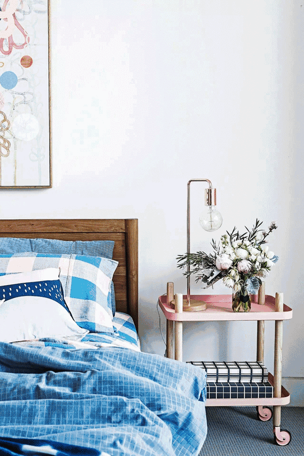 床頭櫃設計搭配，這25款真的有創意！