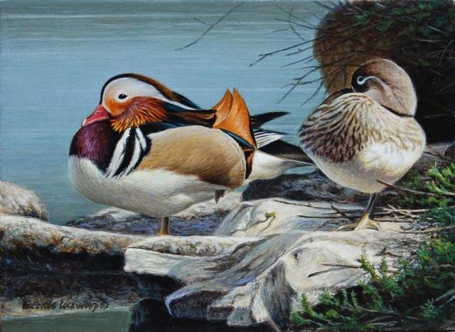 美國畫家GeorgeLockwood繪畫作品