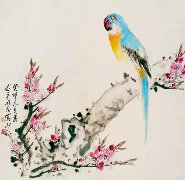 蕭朗花鳥圖集100幅