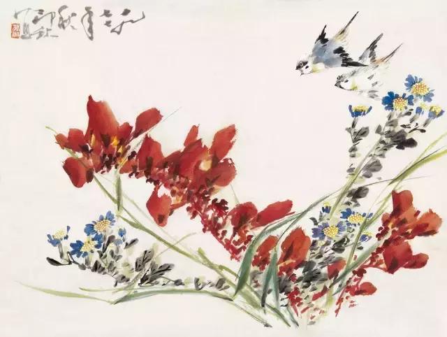 蕭朗花鳥圖集100幅