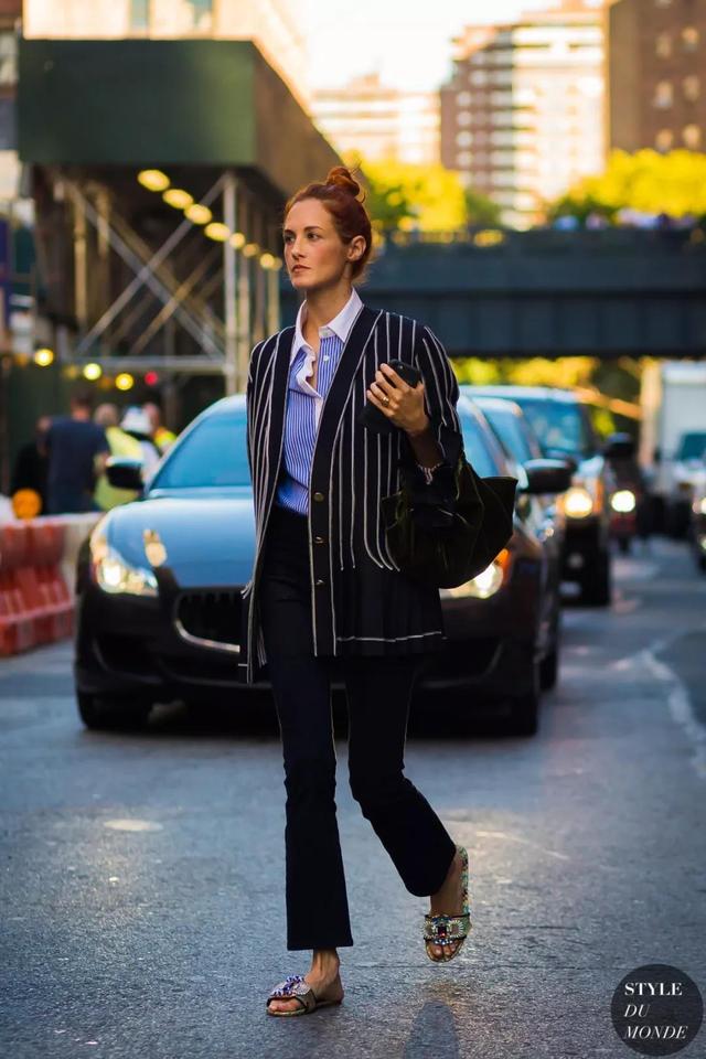 今年秋冬最火的元素,得是時髦經典的條紋元素!