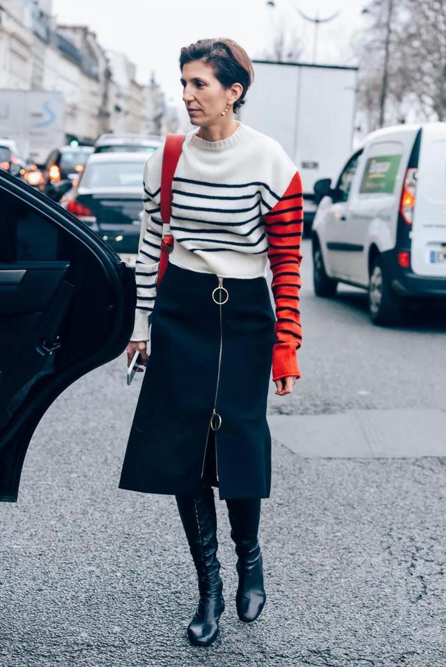 今年秋冬最火的元素,得是時髦經典的條紋元素!