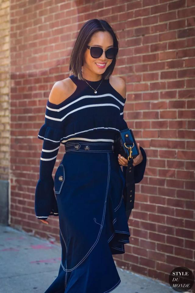 今年秋冬最火的元素,得是時髦經典的條紋元素!