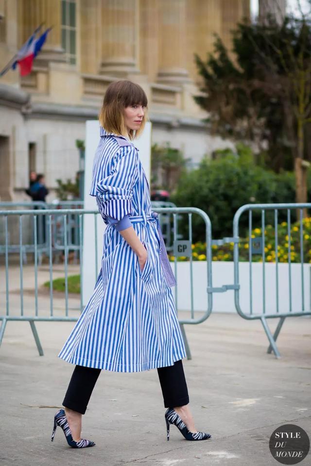 今年秋冬最火的元素,得是時髦經典的條紋元素!