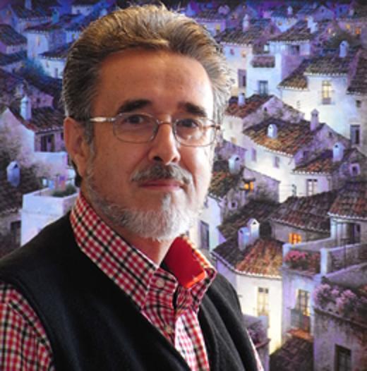 西班牙Luis Romero《夜色迷離》