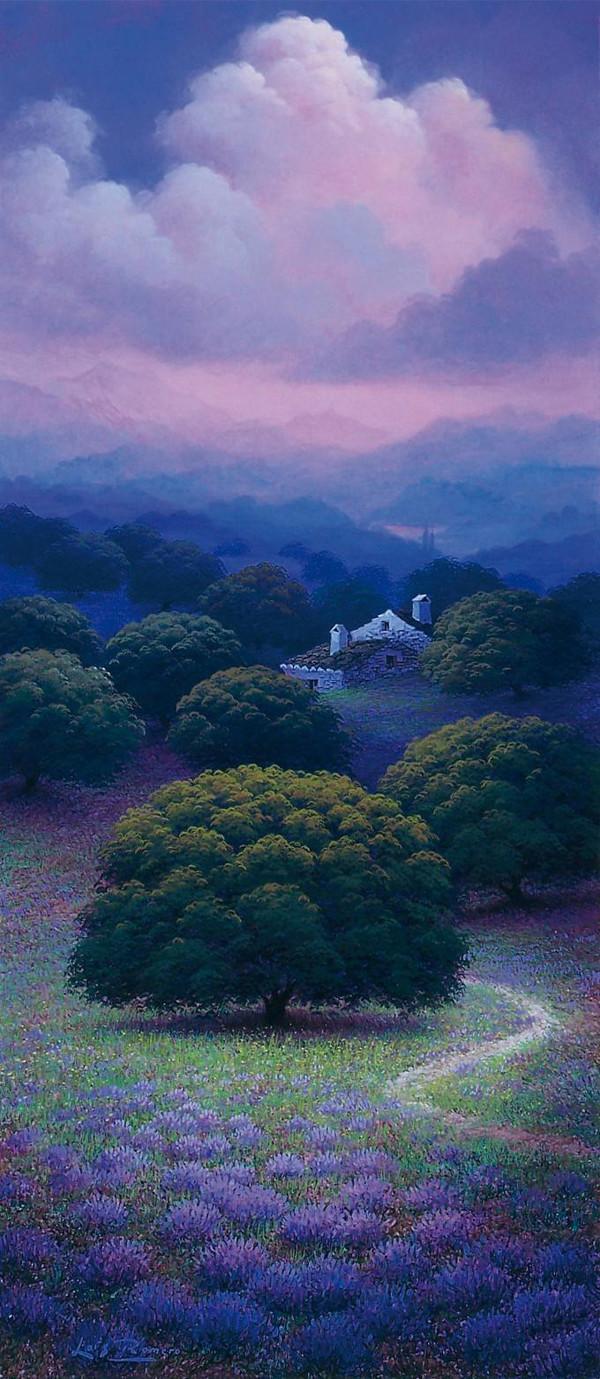 西班牙Luis Romero《夜色迷離》