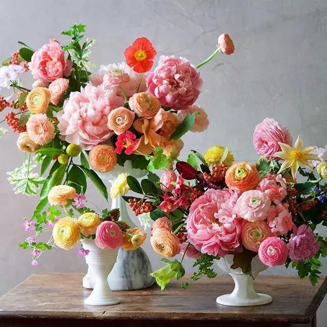 分享一組舊金山花藝師Kiana的大作，抱走舔屏去！