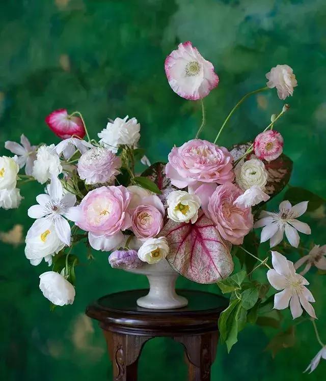 分享一組舊金山花藝師Kiana的大作，抱走舔屏去！