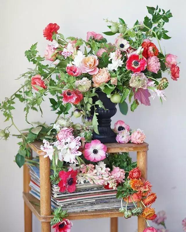 分享一組舊金山花藝師Kiana的大作，抱走舔屏去！