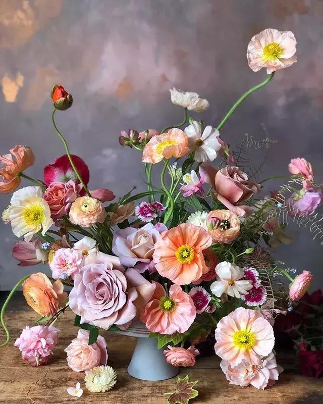 分享一組舊金山花藝師Kiana的大作，抱走舔屏去！