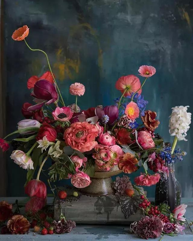 分享一組舊金山花藝師Kiana的大作，抱走舔屏去！