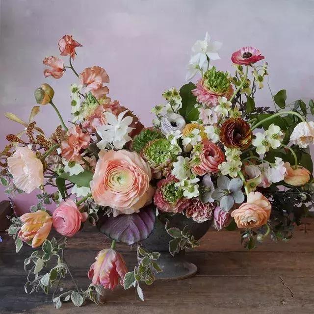 分享一組舊金山花藝師Kiana的大作，抱走舔屏去！