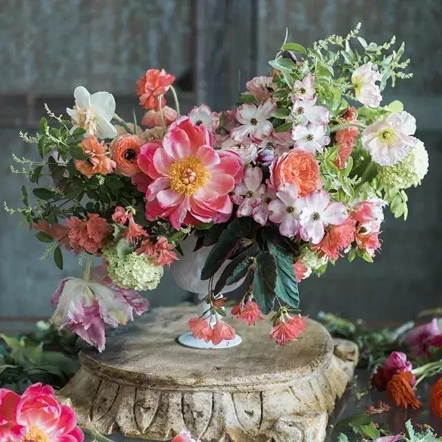 分享一組舊金山花藝師Kiana的大作，抱走舔屏去！